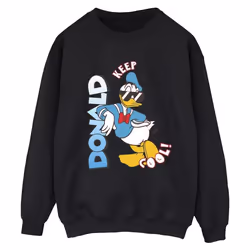 Disney - Sweat DONALD DUCK COOL - Femme (Noir)