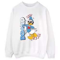 Disney - Sweat DONALD DUCK COOL - Femme (Blanc)