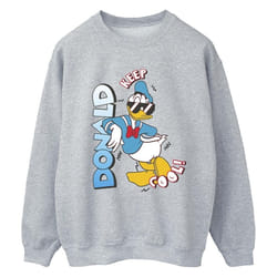 Disney - Sweat DONALD DUCK COOL - Femme (Gris chiné)