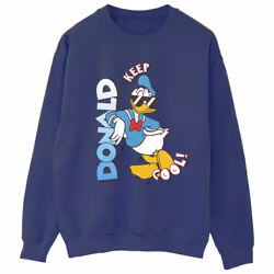 Disney - Sweat DONALD DUCK COOL - Femme (Bleu marine)