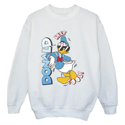 Disney - Sweat DONALD DUCK COOL - Garçon (Blanc)