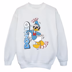 Disney - Sweat DONALD DUCK COOL - Garçon (Blanc)
