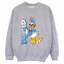 Disney - Sweat DONALD DUCK COOL - Garçon (Gris chiné)