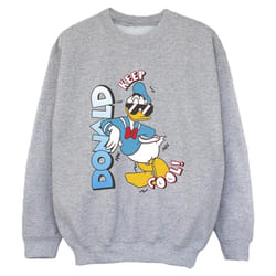 Disney - Sweat DONALD DUCK COOL - Garçon (Gris chiné)