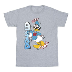 Disney - T-shirt DONALD DUCK COOL - Fille (Gris chiné)