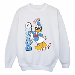 Disney - Sweat DONALD DUCK COOL - Fille (Blanc)