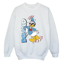 Disney - Sweat DONALD DUCK COOL - Fille (Blanc)