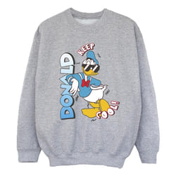 Disney - Sweat DONALD DUCK COOL - Fille (Gris chiné)