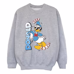 Disney - Sweat DONALD DUCK COOL - Fille (Gris chiné)