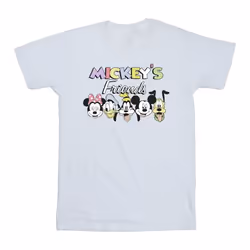 Disney - T-shirt MICKEY MOUSE AND FRIENDS - Homme (Blanc)