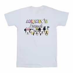 Disney - T-shirt MICKEY MOUSE AND FRIENDS - Homme (Blanc)