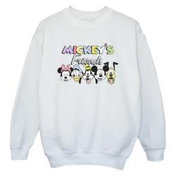 Disney - Sweat MICKEY MOUSE AND FRIENDS - Garçon (Blanc)