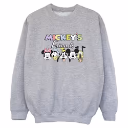 Disney - Sweat MICKEY MOUSE AND FRIENDS - Garçon (Gris chiné)
