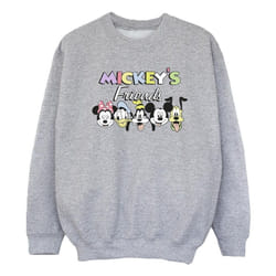 Disney - Sweat MICKEY MOUSE AND FRIENDS - Fille (Gris chiné)