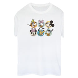 Disney - T-shirt MICKEY MOUSE AND FRIENDS - Femme (Blanc)