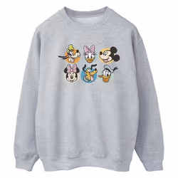 Disney - Sweat MICKEY MOUSE AND FRIENDS - Femme (Gris chiné)