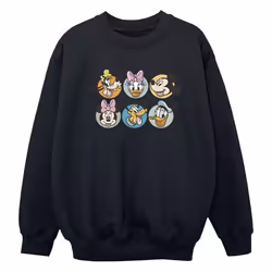 Disney - Sweat MICKEY MOUSE AND FRIENDS - Garçon (Noir)