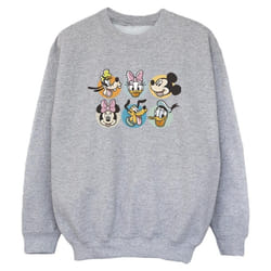 Disney - Sweat MICKEY MOUSE AND FRIENDS - Garçon (Gris chiné)