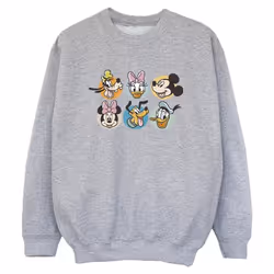 Disney - Sweat MICKEY MOUSE AND FRIENDS - Garçon (Gris chiné)