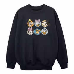 Disney - Sweat MICKEY MOUSE AND FRIENDS - Fille (Noir)