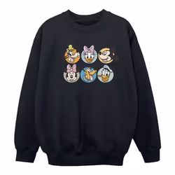 Disney - Sweat MICKEY MOUSE AND FRIENDS - Fille (Noir)