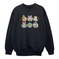 Disney - Sweat MICKEY MOUSE AND FRIENDS - Fille (Noir)