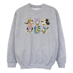 Disney - Sweat MICKEY MOUSE AND FRIENDS - Fille (Gris chiné)