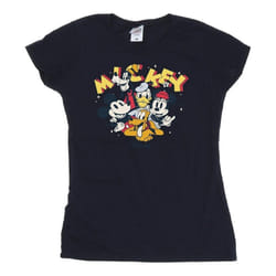 Disney - T-shirt - Femme (Bleu marine)