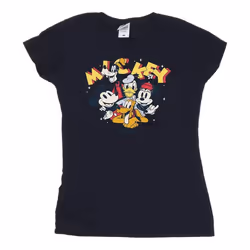 Disney - T-shirt - Femme (Bleu marine)