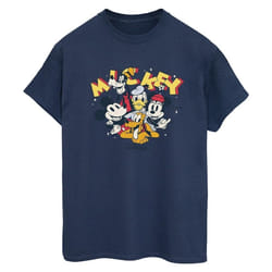 Disney - T-shirt - Femme (Bleu marine)