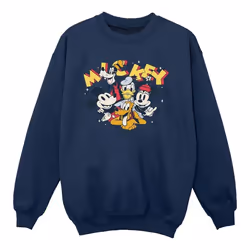 Disney - Sweat - Fille (Bleu marine)