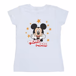 Disney - T-shirt - Femme (Blanc)