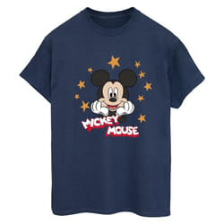 Disney - T-shirt - Femme (Bleu marine)