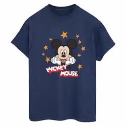 Disney - T-shirt - Femme (Bleu marine)