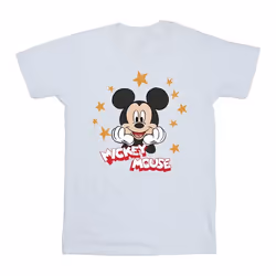 Disney - T-shirt MICKEY MOUSE - Garçon (Blanc)