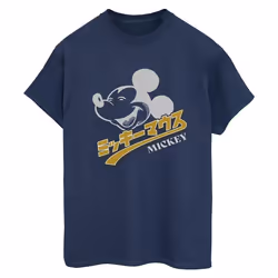 Disney - T-shirt - Femme (Bleu marine)