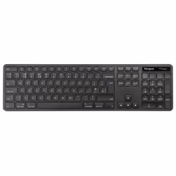 Targus AKB873FR, Taille réelle (100 %), Sans fil, RF sans fil + Bluetooth, QWERTY, Noir