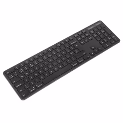 Targus AKB873FR clavier Universel RF sans fil + Bluetooth QWERTY Français Noir