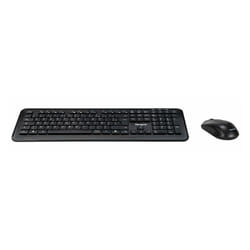 Targus AKM610FR clavier Souris incluse RF sans fil AZERTY Français Noir