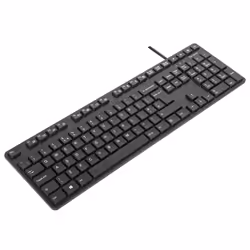 Targus AKM622FR clavier Souris incluse Universel USB QWERTY Français Noir