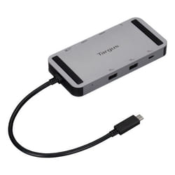 Targus DOCK429GL station d'accueil Avec fil USB4 Argent