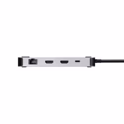 Targus DOCK429GL station d'accueil Avec fil USB4 Argent - Vue supplémentaire 4