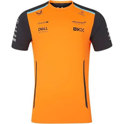 T-shirt officiel de léquipe McLaren Homme Formule 1 - Papaye/Phantom