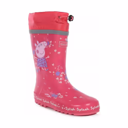 Regatta - Bottes de pluie SPLASH - Enfant (Rose bonbon)