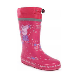 Regatta - Bottes de pluie SPLASH - Enfant (Rose bonbon)