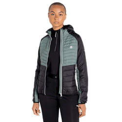 Dare 2B - Veste matelassée SURMOUNT - Femme (Vert canard / Noir)