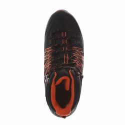 Regatta - Chaussures montantes de randonnée SAMARIS - Femme (Noir / Pêche)