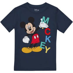 Disney - T-shirt - Garçon (Bleu marine)
