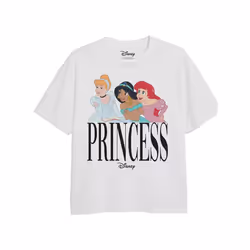 Disney - T-shirt PRINCESS TRIO - Fille (Blanc)