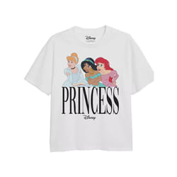 Disney - T-shirt PRINCESS TRIO - Fille (Blanc)